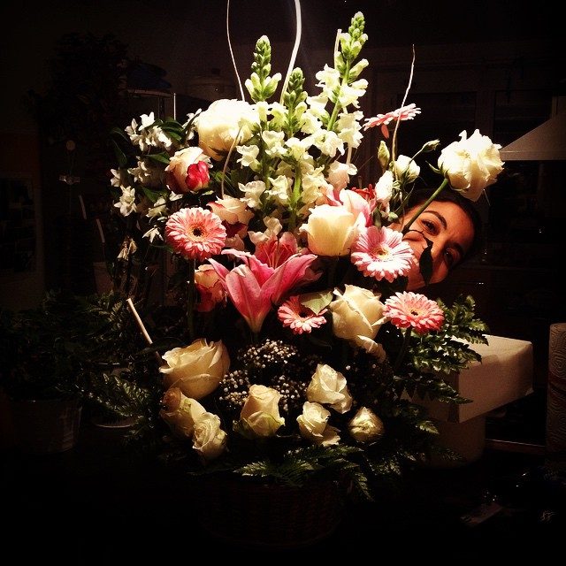 Une fleure dans les fleurs...