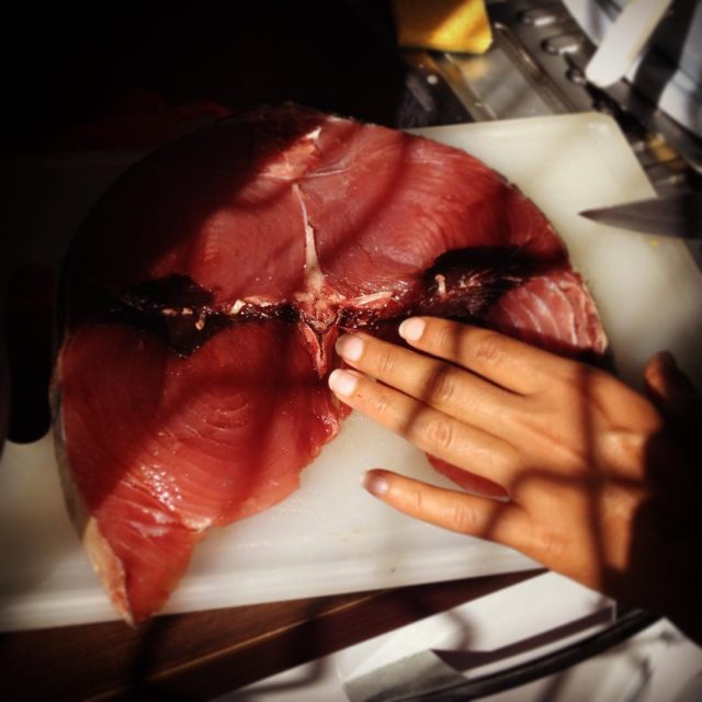 Un steak de thon maison ?! #thon #miam #guadeloupe